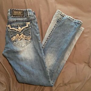 Miss Me For Buckle Wash Stretch Bootcut Jeans